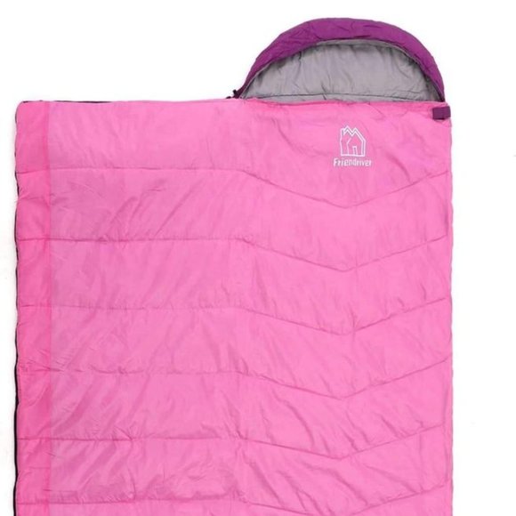 Friendriver L Size Upgraded Version of Camping Sleeping Bag 4 Seasons - Picture 5 of 7